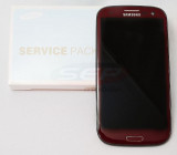 LCD+Touchscreen Samsung Galaxy S III I9300 RED cu rama original