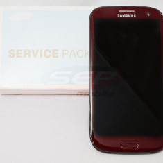 LCD+Touchscreen Samsung Galaxy S III I9300 RED cu rama original