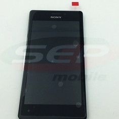 LCD+Touchscreen cu Rama Sony Xperia M2 BLACK original