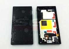 LCD+Touchscreen cu Rama Sony Xperia Z5 Compact /E5803/E5823 Black original foto