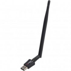 Octagon 300Mbit/s WL038 USB Wlan Stick mit Antenne Schwarz foto