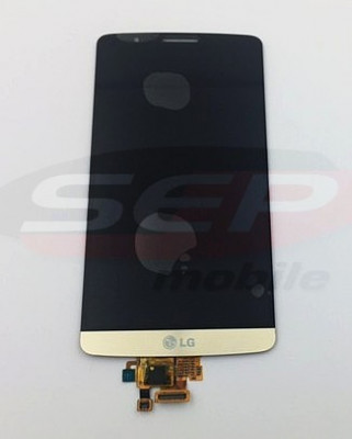 LCD+Touchscreen LG G3 / D850 / D851 / D855 GOLD original foto