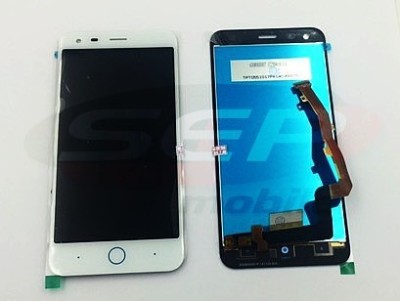 Display ZTE Blade S6 Plus alb original foto