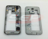 Carcasa mijloc Samsung Galaxy S5 G900 GRI original completa cu piese pe ea
