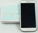 LCD+Touchscreen Samsung Galaxy S III I9300 WHITE cu Rama original