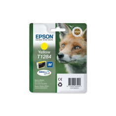 Consumabil Epson Cartus Singlepack Yellow T1284 foto