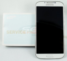 LCD+Touchscreen cu Rama Samsung Galaxy S4 I9505 WHITE original foto