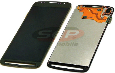 LCD+Touchscreen Samsung I9295 Galaxy S4 Active BLACK original foto