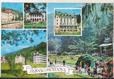 bnk cp Slanic Moldova - Vedere - circulata foto