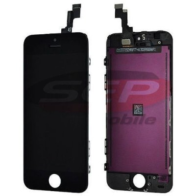 LCD+Touchscreen iPhone 5s / iPhone SE BLACK original foto