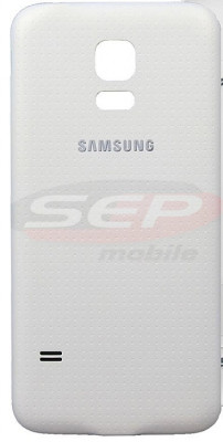Capac baterie Samsung Galaxy S5 mini / SM-G800F / SM-G800H WHITE original foto
