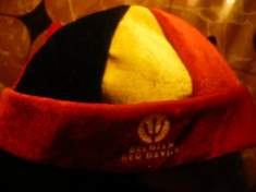 Boneta suporter al Echipei Fotbal a Belgiei Belgian Red Devils foto
