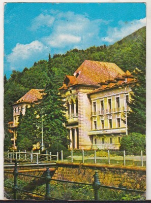 bnk cp Slanic Moldova - Complex sanatorial - circulata - marca fixa foto