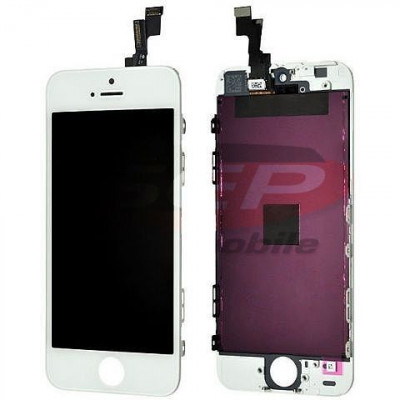 LCD+Touchscreen iPhone 5s / iPhone SE WHITE original foto
