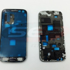 Rama Geam / LCD Samsung Galaxy S4 mini i9190 / i9195 BLUE originala