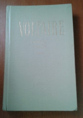 Opere alese / Voltaire ; cu un st. introd. de N. N. Condeescu Vol. 1-3 foto