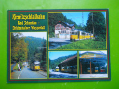 HOPCT 25705 GERMANIA KIRNITZSCHTALBAHN TRAMVAI -TRANSPORT-NECIRCULATA foto