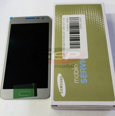LCD+Touchscreen Samsung Galaxy A5 / SM-A500F / A500FU SILVER original foto