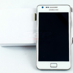 LCD+Touchscreen Samsung Galaxy S II Plus I9105 WHITE cu rama original