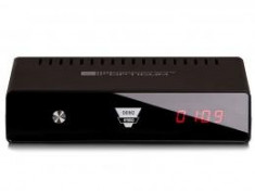 Opticum AX ODIN 2 HDTV DVB-C/T2 Hybrid Linux Kabel Schwarz foto