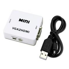 Adaptor convertor de la VGA ( audio + video ) la HDMI ! foto