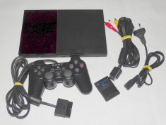 Consola SONY Playstation 2 slim 90004 PS2 + accesorii originale foto