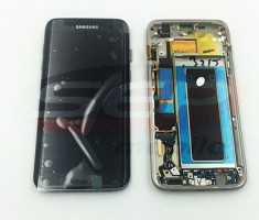 LCD+Touchscreen Samsung Galaxy S7 edge / SM-G935 BLACK original foto