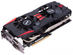 Placa video ASUS ATI R9280X-DC2T-3GD5, R9 280X, PCI-E, 3072MB GDDR5, 384 bit, 2*DVI, HDMI, DP, OC, DirectCU II bulk foto