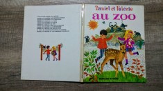 Daniel et Valerie au zoo - Lise Marin/ bogat ilustrata foto