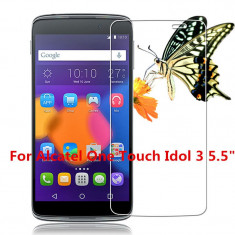 folie sticla ALCATEL IDOL 3 4.7 5.5 inch protectie ecran securizata foto