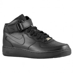 Ghete Nike Barbati Air Force 1 -negru mono-model UNISEX foto