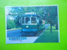 HOPCT 25579 SUA GALVESTON TROLEU-TRAMVAI SEC XX -TRANSPORT--NECIRCULATA foto