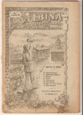 Revista Albina nr.9-1897 foto