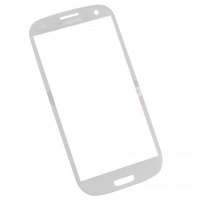 Geam Samsung Galaxy S3 Neo I9300I alb original ecran sticla foto