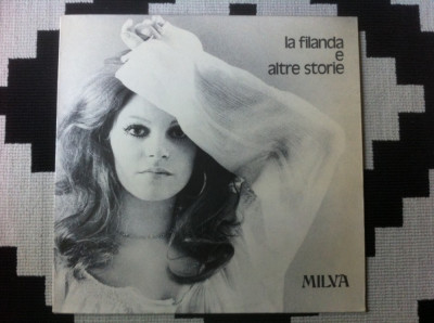 Milva La filanda e altre storie 1972 disc vinyl lp muzica italiana pop usoara foto