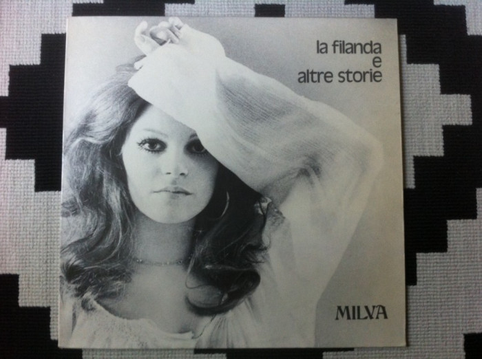 Milva La filanda e altre storie 1972 disc vinyl lp muzica italiana pop usoara