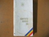 Constitutia Romaniei 1991 parlament guvern judecator presedinte autoritati 006