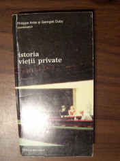 Istoria vietii private, vol 10 - Philippe Aries, Georges Duby (1997) foto