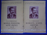 2 volume Opere - I. L. Caragiale / R3P2S