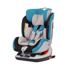 Scaun auto 0-25 kg Vento cu ISOFIX si Top-Tether Turcoaz Coletto foto