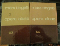 Marx Engels OPERE ALESE 2 volume 1966 foto