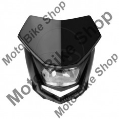 MBS Carena fata + far Polosport Halo, 12V 35/35W Halogen, negru, Cod Produs: 7168883MA foto