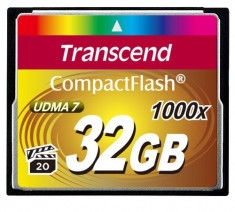 Card memorie Transcend TS32GCF1000 32GB Compact Flash 1000x foto