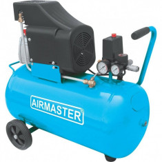 Airmaster Compresor de aer cu piston AIR2SHU824_AIR-70S, 1.5 kW, 122 l/min, 8 bar, kit 5 accesorii aer foto