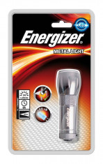 Energizer Lanterna 7638900388428, ENERGIZER Metal Led, argintiu foto