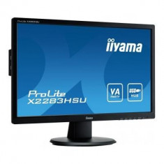 Monitor LED Iiyama ProLite X2283HSU-B1DP, 21.5 inch, 16:9, 5 ms, negru foto