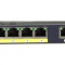 Switch Netgear ProSafe GS108PE, 8 porturi x 10/100/1000 Mbps, Web managed