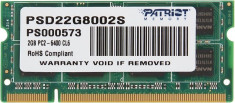 Patriot Signature 2 GB DDR2, 800 MHz, Non-ECC, CL 6, SODIMM, Non-ECC foto