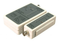 LogiLink Tester cablu de retea RJ-45/BNC, LogiLink WZ0011 foto