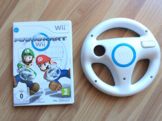 Joc Wii Mario Kart +volan Nintendo Wii foto